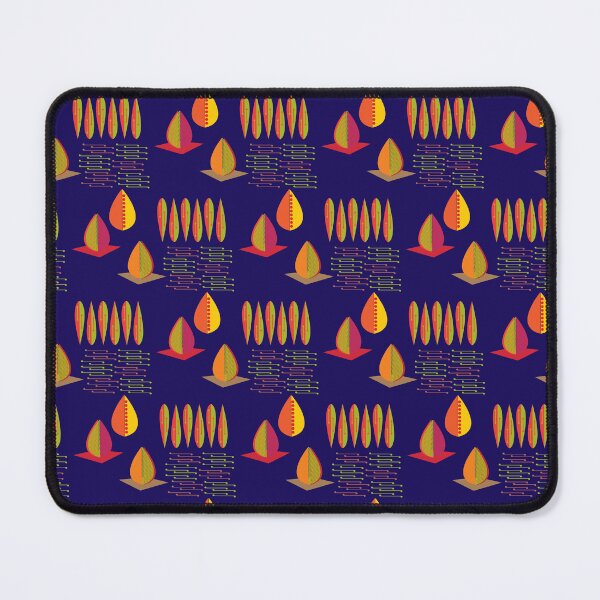 Item preview, Sage & Orange Leaves Geometric Floral designed and sold by JennyAnneDesign.