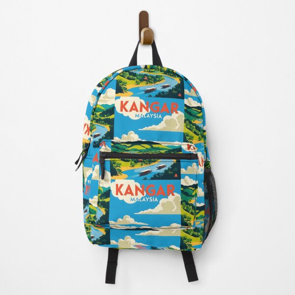 Item preview, Kangar Malaysia Vintage Travel Tourism 2 designed and sold by TravelersGems.