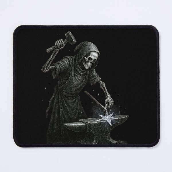 Item preview, Scary Gothic Skeleton Blacksmith Dark Art designed and sold by Shoot-The-Moon.