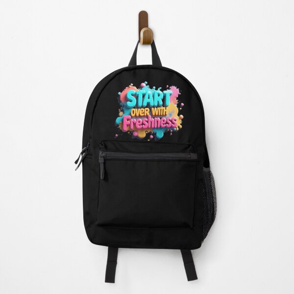 Item preview, Over With Freshness - Vibrant Splash Text Design designed and sold by Ayutthaya Vibes.