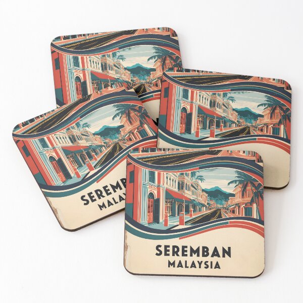 Item preview, Seremban Malaysia Vintage Travel Tourism designed and sold by TravelersGems.