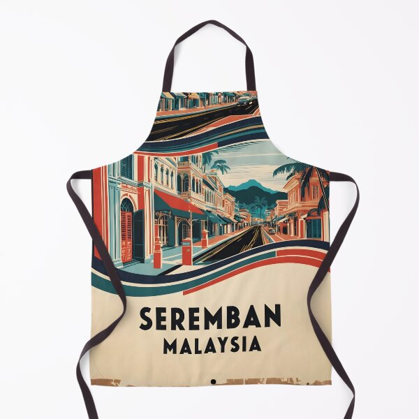 Item preview, Seremban Malaysia Vintage Travel Tourism designed and sold by TravelersGems.