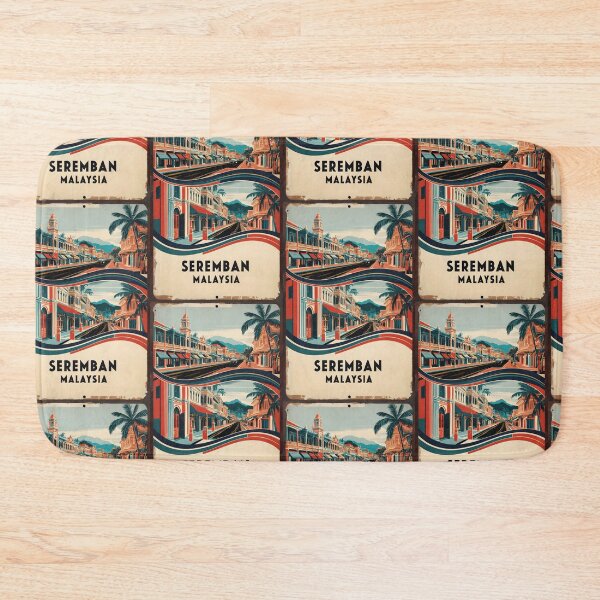 Item preview, Seremban Malaysia Vintage Travel Tourism designed and sold by TravelersGems.