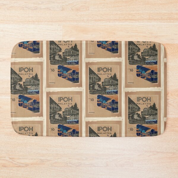 Item preview, Ipoh Malaysia Vintage Travel Tourism 2 designed and sold by TravelersGems.
