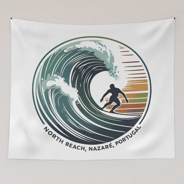 Item preview, North Beach - Nazaré - Portugal  designed and sold by GoodOldVintage.