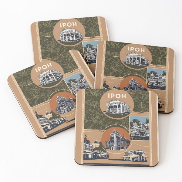 Item preview, Ipoh Malaysia Vintage Travel Tourism 2 designed and sold by TravelersGems.