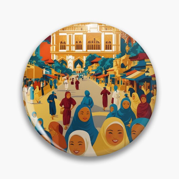 Item preview, Malacca City Malaysia Vintage Travel Tourism 2 designed and sold by TravelersGems.