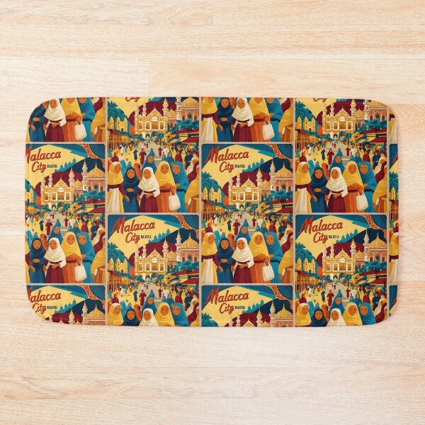 Item preview, Malacca City Malaysia Vintage Travel Tourism 2 designed and sold by TravelersGems.