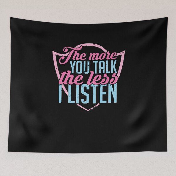 Item preview, More Talk designed and sold by TomGiantDesigns.