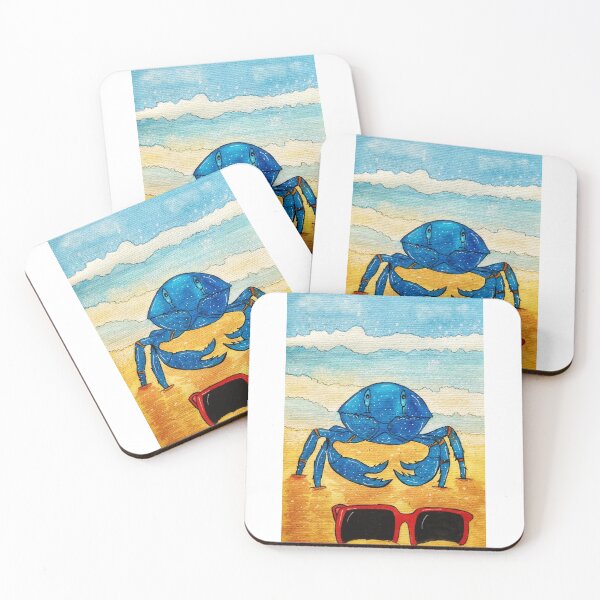 Item preview, Crab's day off  designed and sold by Paintedhues.