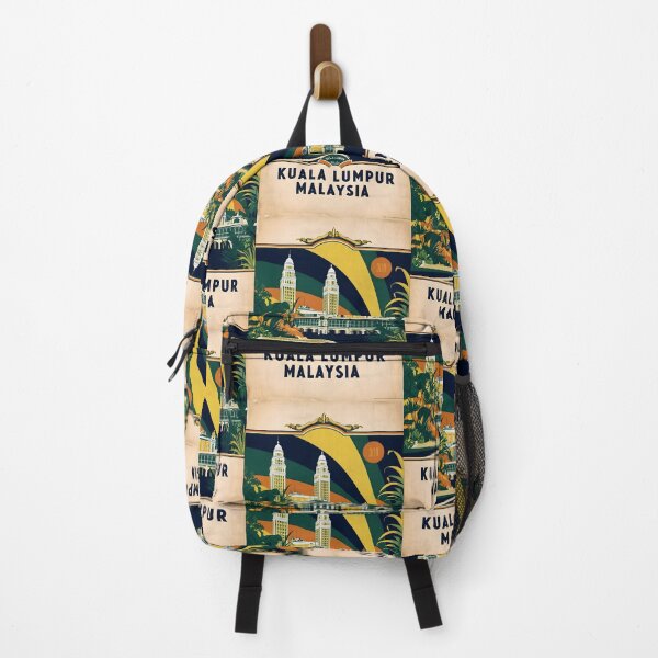 Item preview, Kuala Lumpur Malaysia Vintage Travel Tourism designed and sold by TravelersGems.