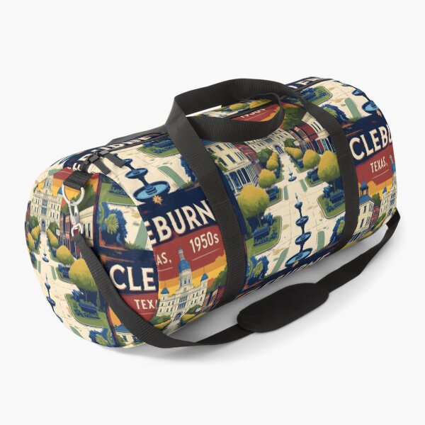 Item preview, Cleburne Texas USA Vintage Travel Tourism  designed and sold by TravelersGems.