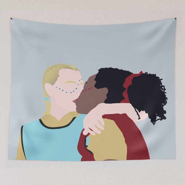 Item preview, Tara and Darcy kissing | heartstopper designed and sold by Pinu92.