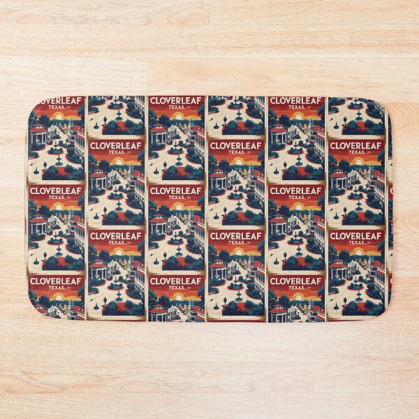 Item preview, Cloverleaf Texas USA Vintage Travel Tourism  designed and sold by TravelersGems.