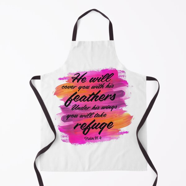 Item preview, Covered in His Feathers – Psalm 91:4 | Bible Verse | Inspirational designed and sold by JirehKollezion.