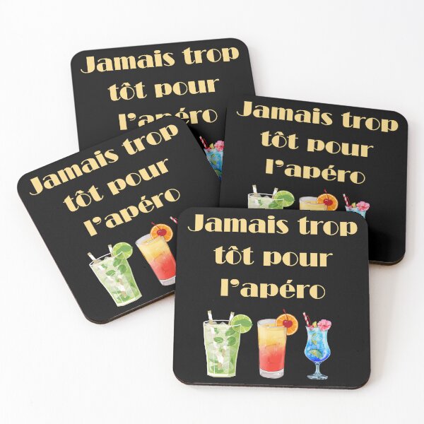 Item preview, Funny Aperitif T-Shirt designed and sold by Art&couleurs .