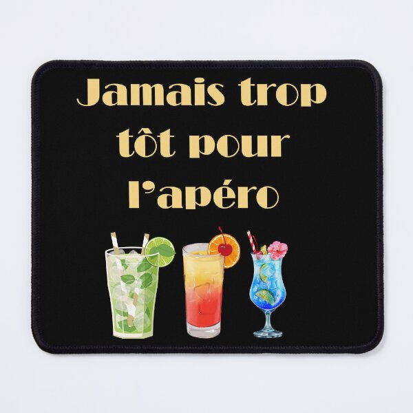 Item preview, Funny Aperitif T-Shirt designed and sold by Art&couleurs .