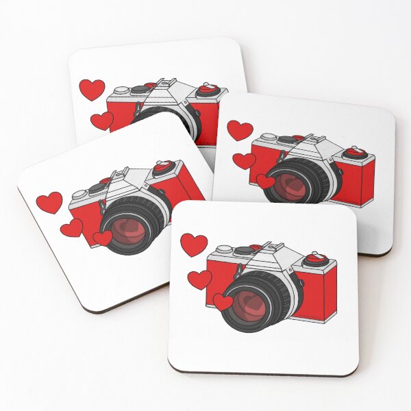 Item preview, Camera Valentines Photographer Wedding Anniversary Husband Wife designed and sold by doodlerob.