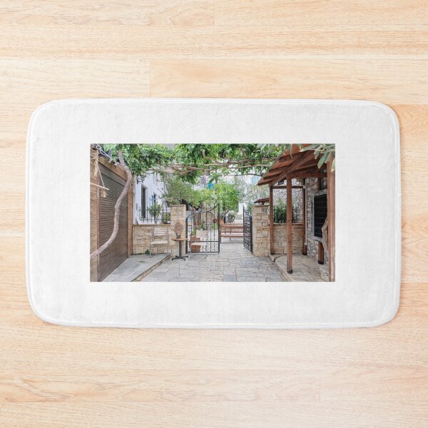 Item preview, Lovely courtyard in Potos. Greece. designed and sold by ronsaunders47.