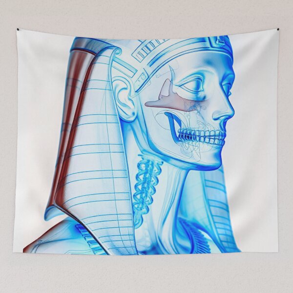 Item preview, X-Ray Sketch Egyptian Statue designed and sold by MatrixTattoo.