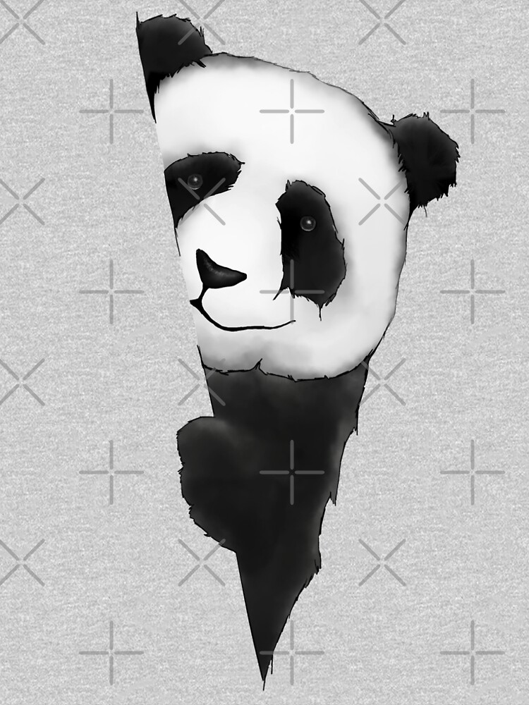 cooler stylischer Panda Bär von Skizzenmonster