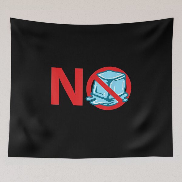 Item preview, No ICE Funny Ice Cube Anti ICE Deportation Human Rights designed and sold by Juan Pedro Matta.