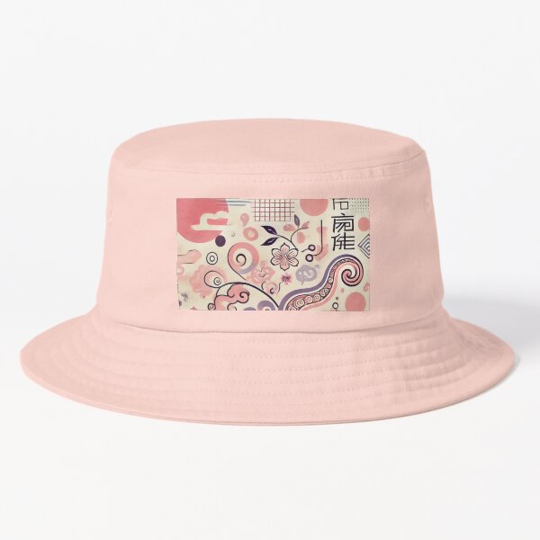Item preview, Sakura Paisley | Art floral abstrait japonais en rose et lilas designed and sold by Mood Press.