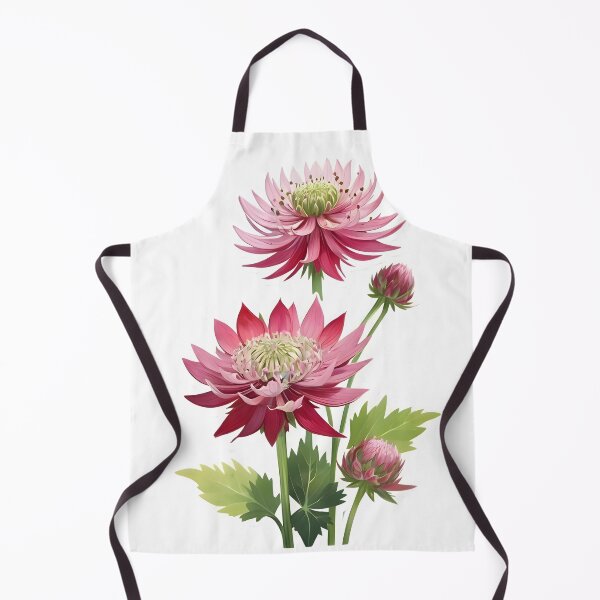Item preview, Red Astrantia designed and sold by HOMETOWN86.