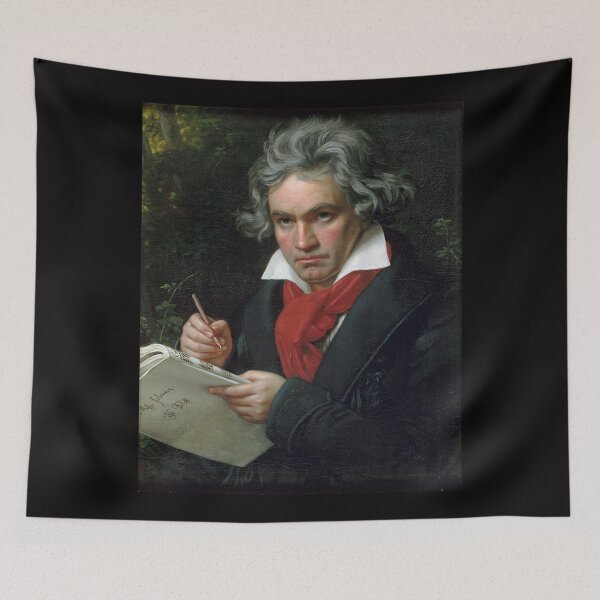 Item preview, Beethoven with the Missa Solemnis (by J.K. Stieler) designed and sold by VintageManiac.