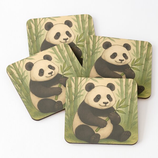Item preview, Panda in bamboo forest designed and sold by yay030.
