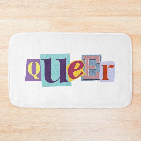 Item preview, Queer Pride Lettering Print designed and sold by Thehatinthecat.