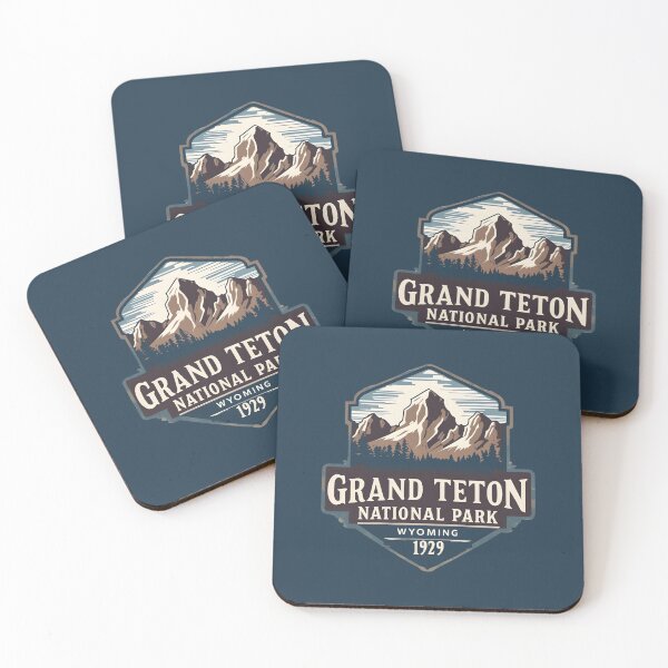 Item preview, Grand Teton National Park - Wyoming - US  designed and sold by GoodOldVintage.