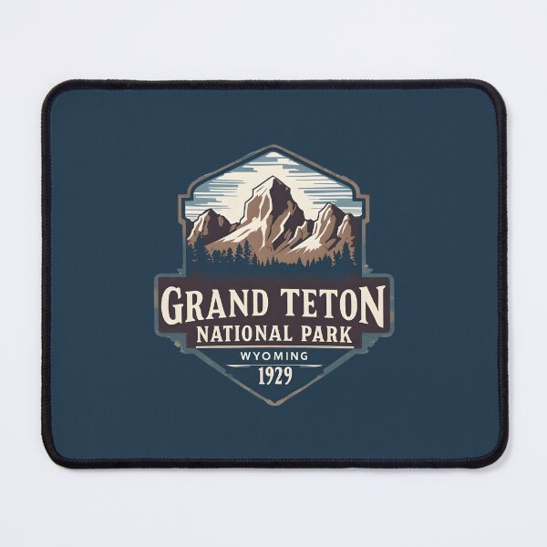 Item preview, Grand Teton National Park - Wyoming - US  designed and sold by GoodOldVintage.