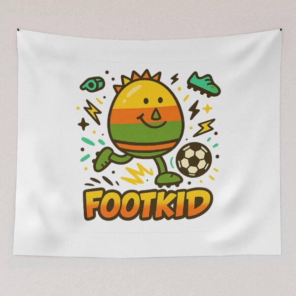 Item preview, FOOTKID – The little football hero designed and sold by pacobull90.