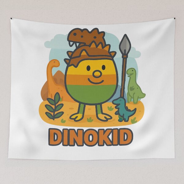 Item preview, DINOKID – Prehistoric Jurassic Adventure designed and sold by pacobull90.