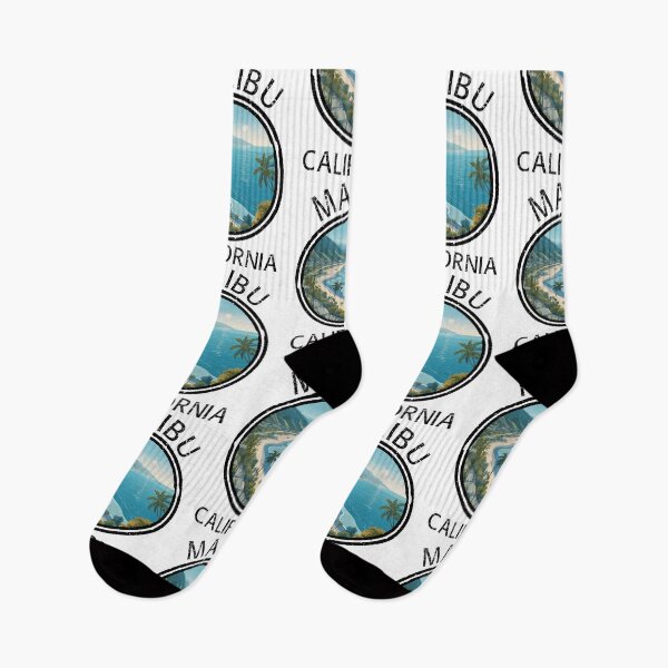Item preview, Malibu - California (with Black Lettering) designed and sold by VelvetRoom.