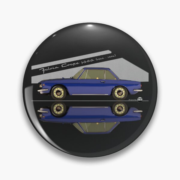 Item preview, Fulvia Coupé 1300 - 1965 -1974 - (Blu Hasta) – Rally Roots in Style designed and sold by Azaziel.