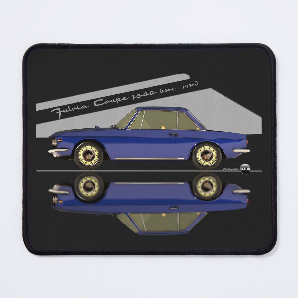 Item preview, Fulvia Coupé 1300 - 1965 -1974 - (Blu Hasta) – Rally Roots in Style designed and sold by Azaziel.