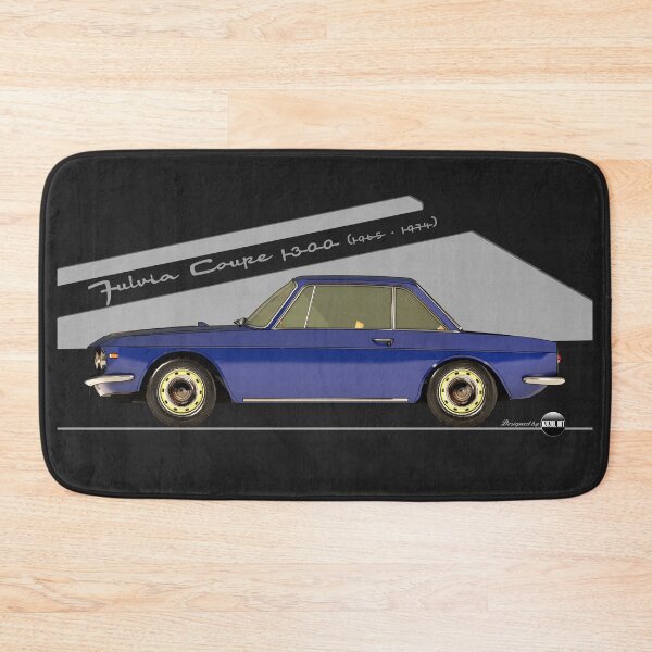 Item preview, Fulvia Coupé 1300 - 1965 -1974 - (Blu Hasta) – Rally Roots in Style designed and sold by Azaziel.
