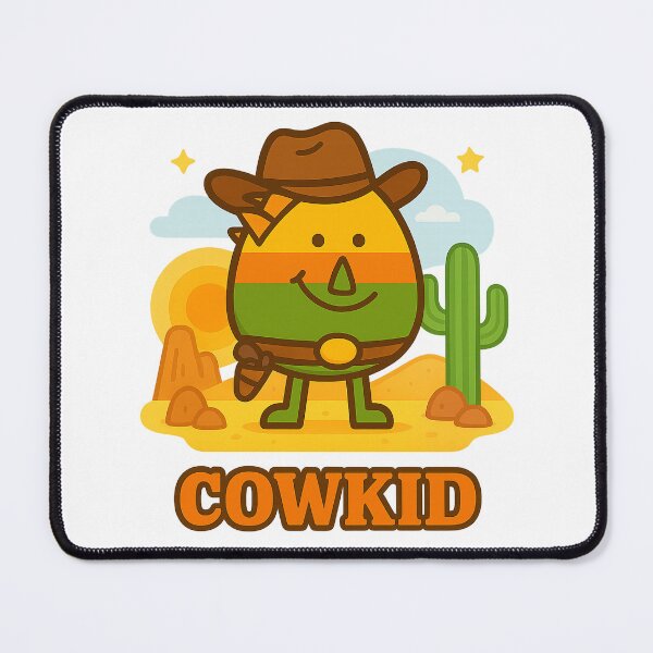 Item preview, COWKID – The Wild West Version of Astrokid designed and sold by pacobull90.