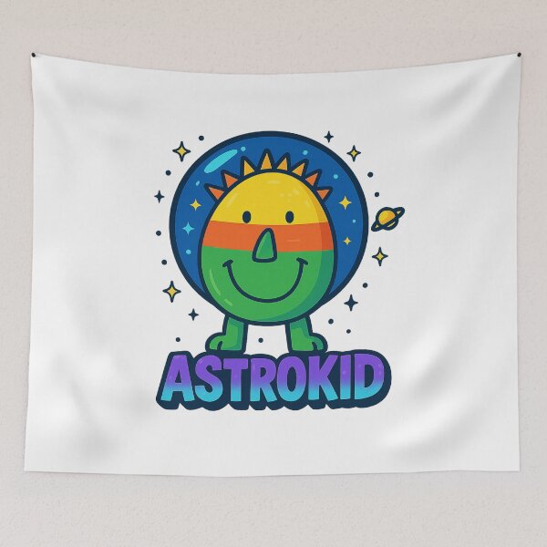 Item preview, ASTROKID – FIRST The Cosmic Guardian of Colors designed and sold by pacobull90.