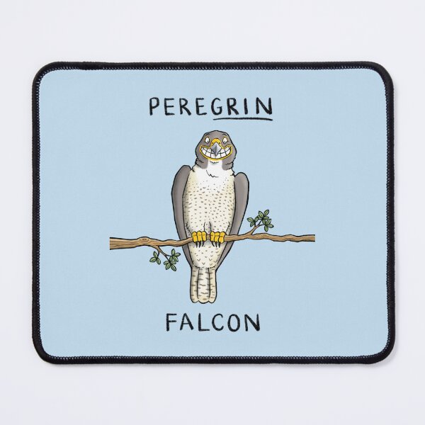 Item preview, PereGrin Falcon - Bird Pun Cartoon designed and sold by carlbatterbee.