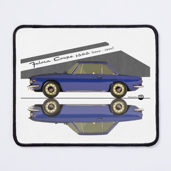Item preview, Fulvia Coupé 1300 - 1965 -1974 - (Blu Hasta) – Rally Roots in Style designed and sold by Azaziel.