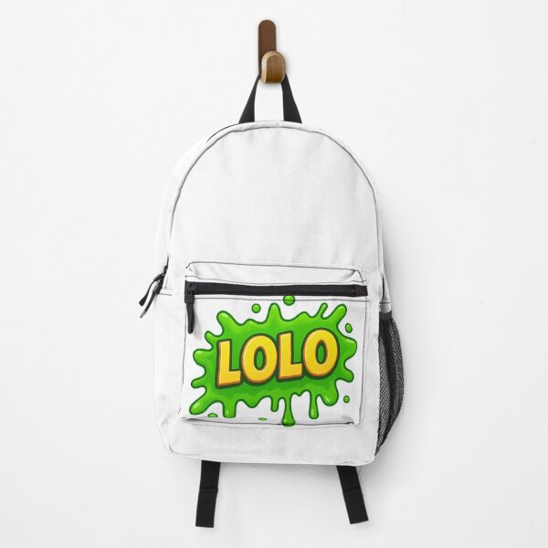 Item preview, LOLO – Yellow Lettering with Neon Green Slime designed and sold by pacobull90.