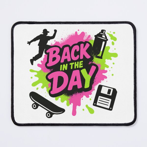 Item preview, back in the day - retro 90s graffiti design designed and sold by pacobull90.