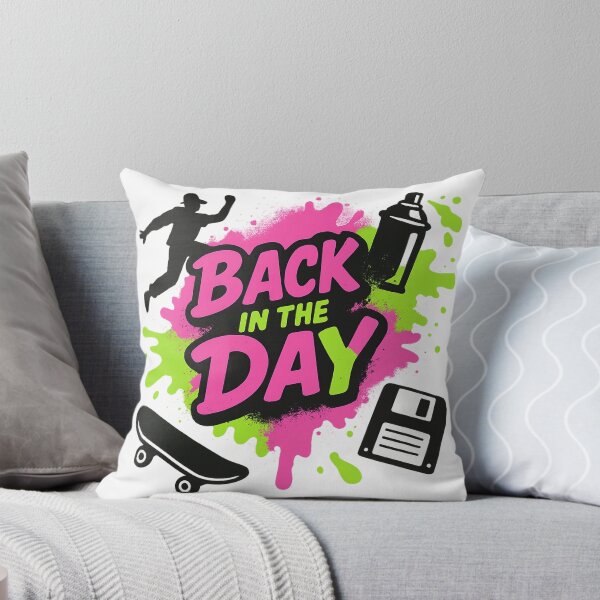 Item preview, back in the day - retro 90s graffiti design designed and sold by pacobull90.