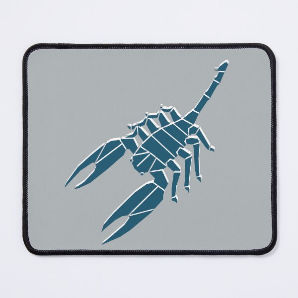 Item preview, Scorpion block teal designed and sold by bravoalpha.