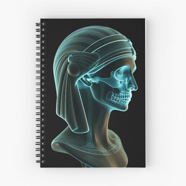 Item preview, X-Ray Egyptian Skull Statue designed and sold by MatrixTattoo.