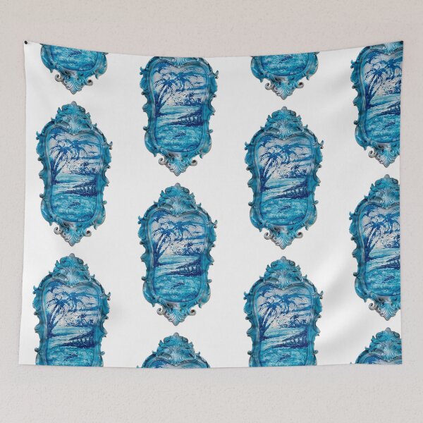 Item preview, Blue Palm  designed and sold by MatrixTattoo.