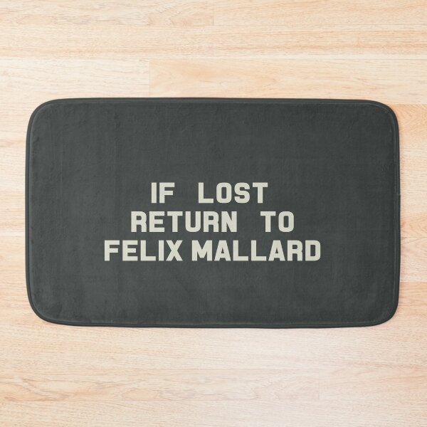Item preview, If Lost Return to Felix Mallard Tee designed and sold by deluluhaze.